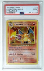 V1396: 2016: Charizard: 11/108: Evolutions: PSA: 9: MINT: 58187159